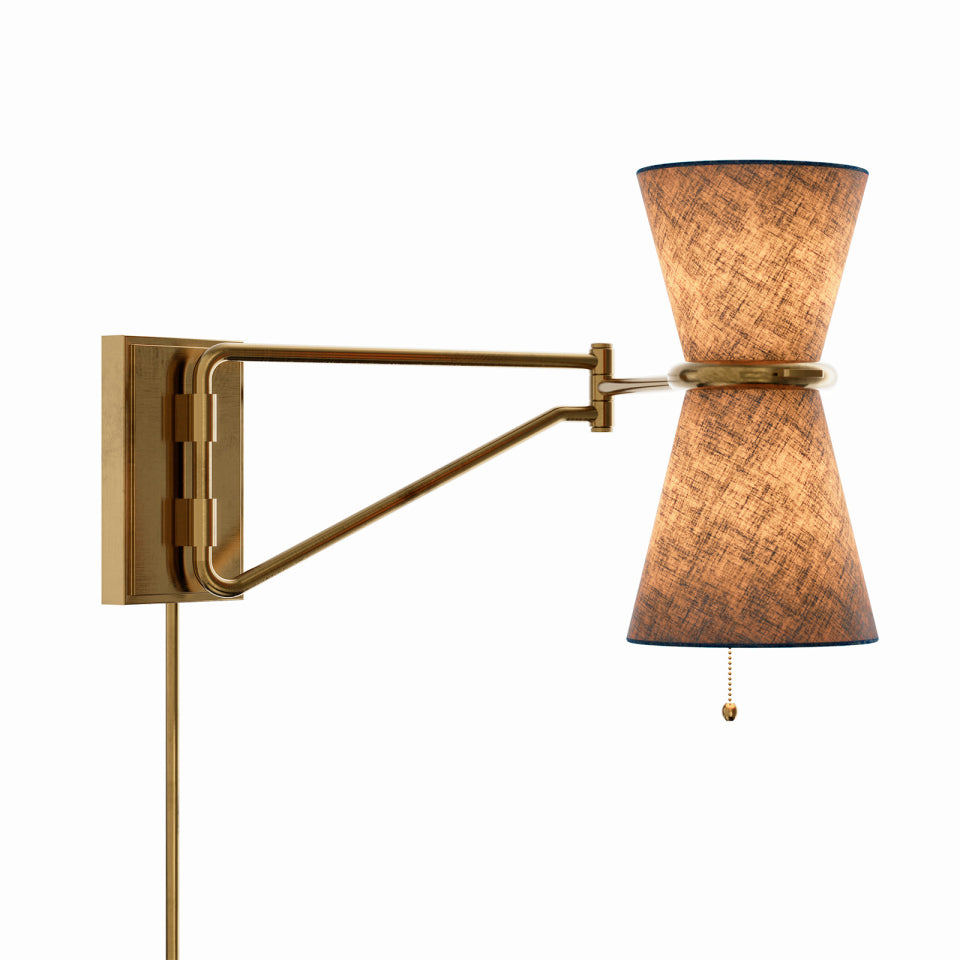 Gable Swing Arm Sconce LIGHTING - wall sconces Regina Andrew