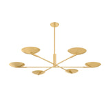 Johnson Chandelier LIGHTING - Chandelier Hudson Valley Lighting Aged Brass