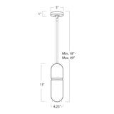 Salon Pendant - Oil Rubbed Bronze