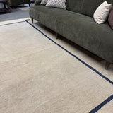 FLOOR MODEL - Nate Berkus Serge Bordered Wool Cozy Area Rug - 8'6" x 11'6"