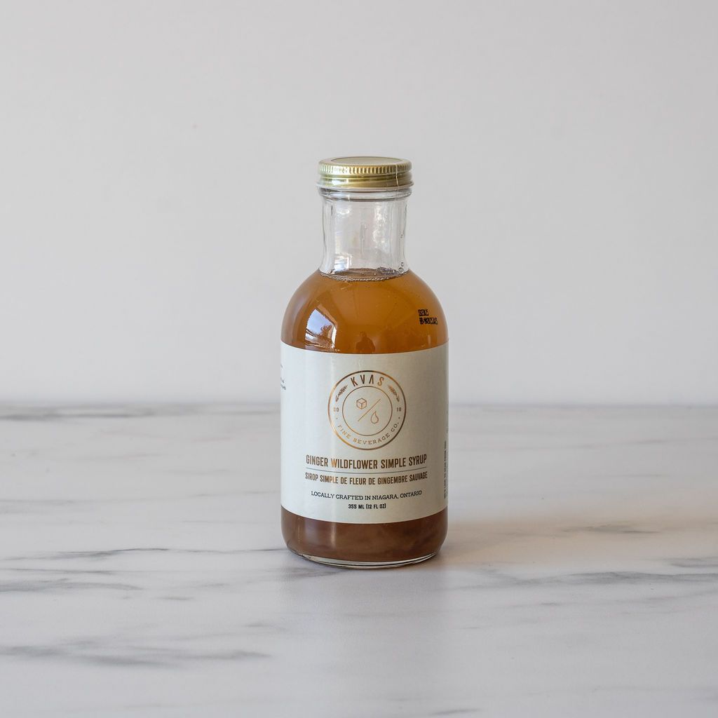 Kvas Simple Syrup - Ginger Wildflower - Rug & Weave