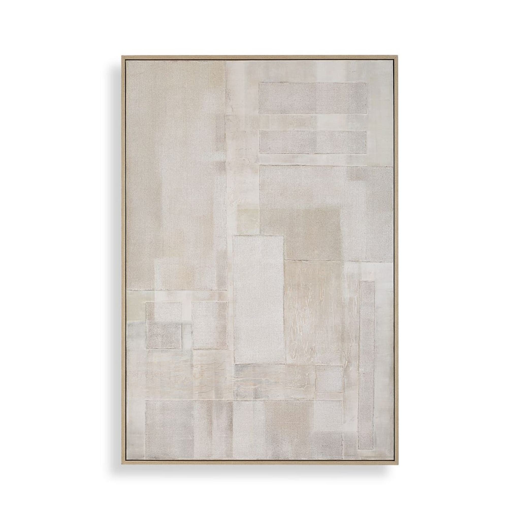 "Erase" Framed Canvas