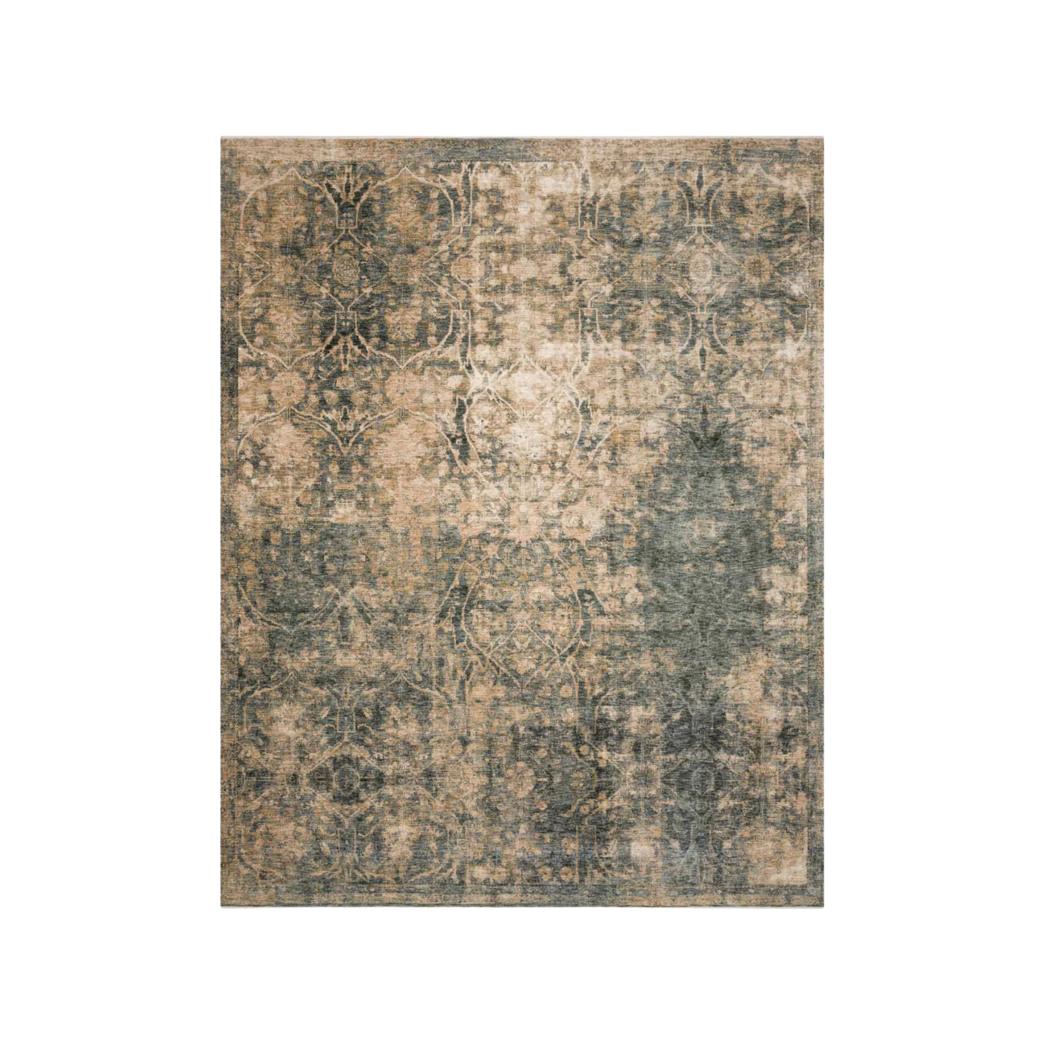 Magnolia Home by Joanna Gaines x Loloi Kennedy Lagoon / Sand Rug - Rug & Weave
