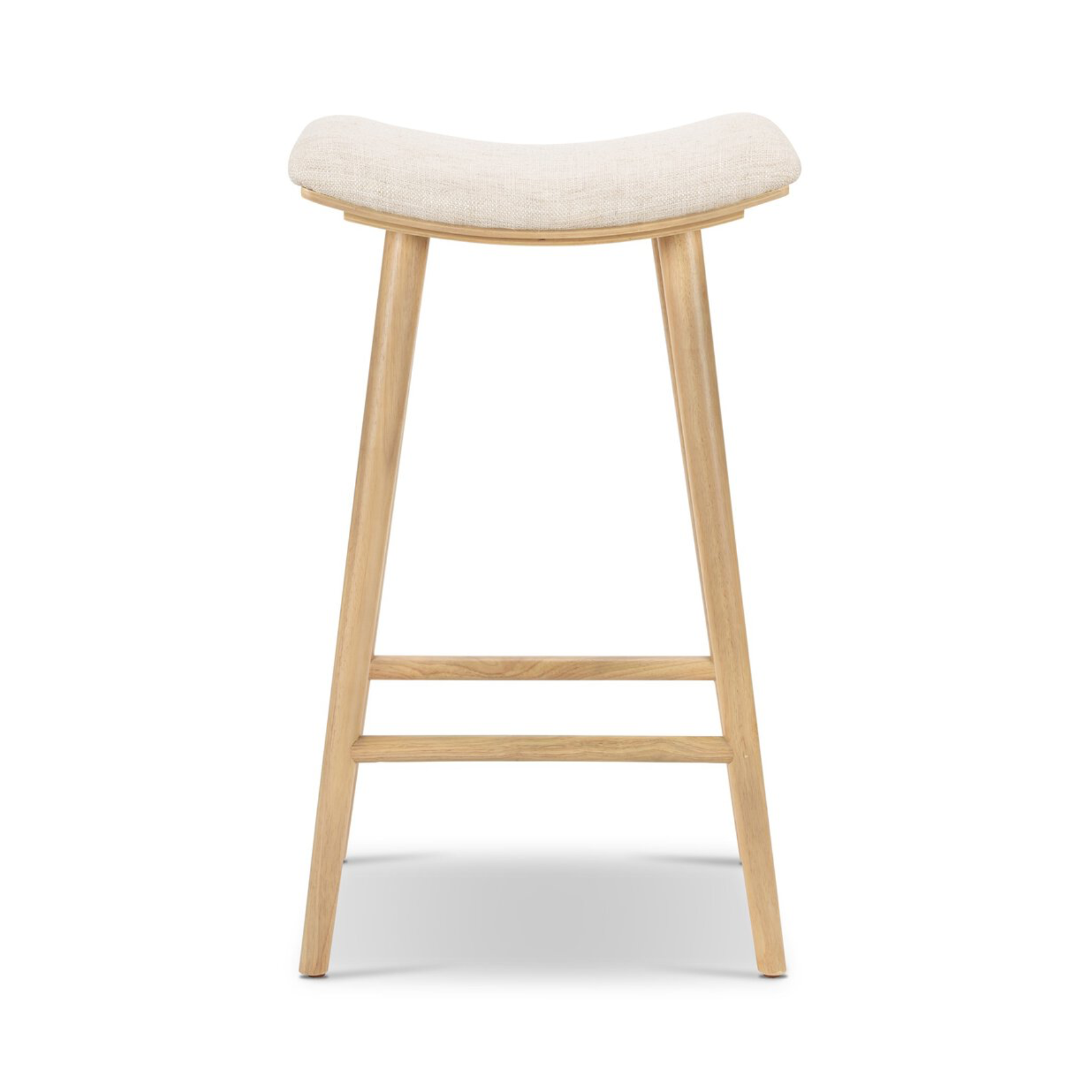 Union Saddle Bar Stool, Essence Natural/Natural Ash