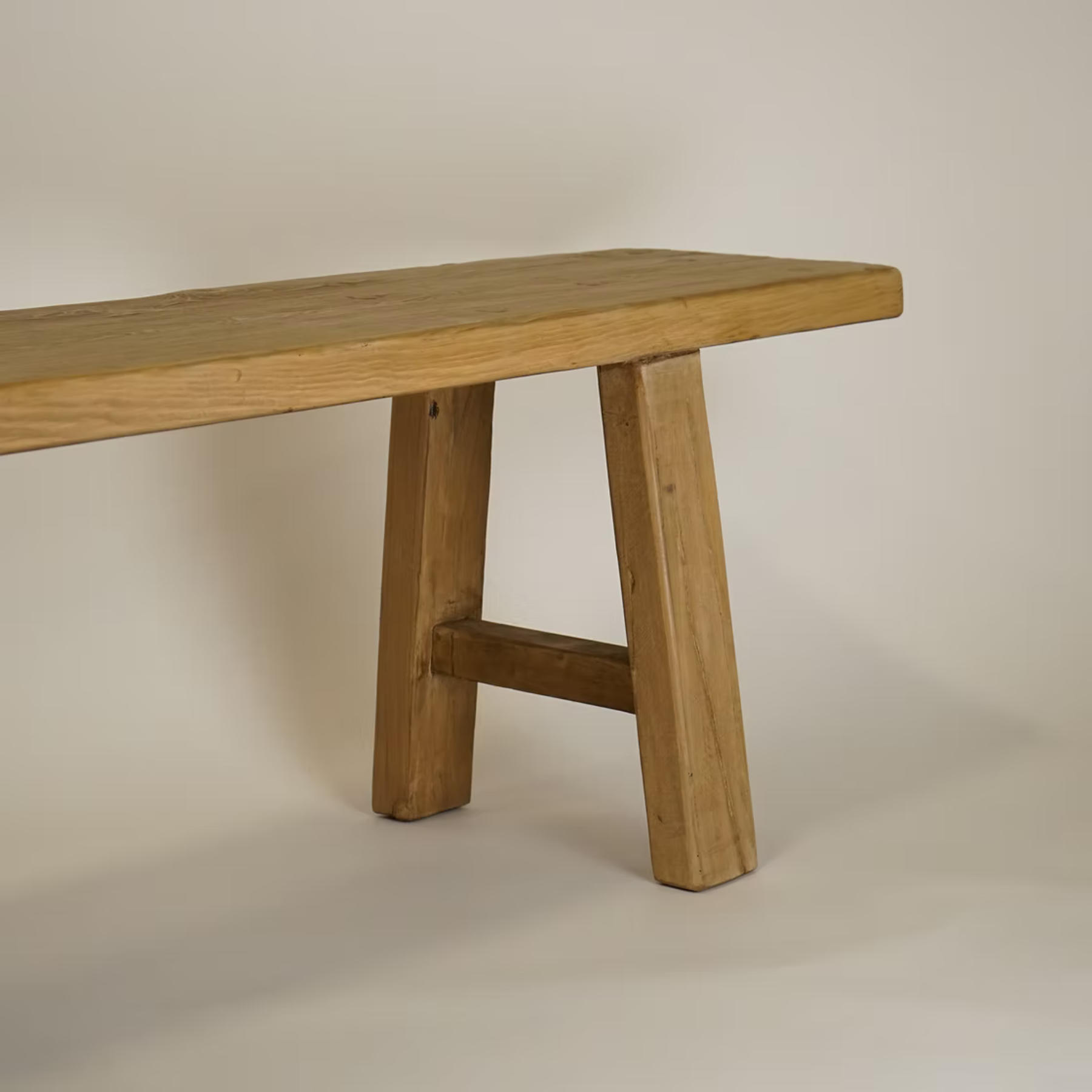 Waldo Reclaimed Wood Bench 5-VINTAGE-bench Hauer Market