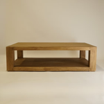 Arlo Reclaimed Wood Rectangular Coffee Table 4 - b - FURNITURE - coffee table - round Hauer Market