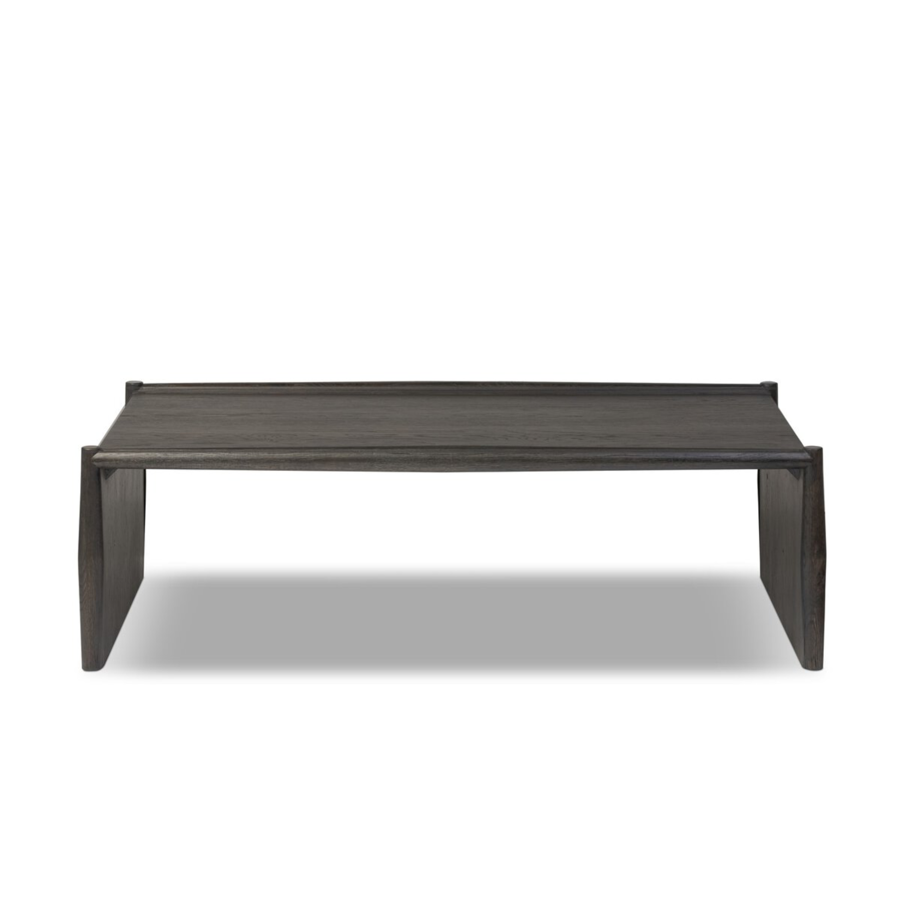 Glenview Coffee Table FURNITURE - coffee table Four Hands Smoked Black Oak