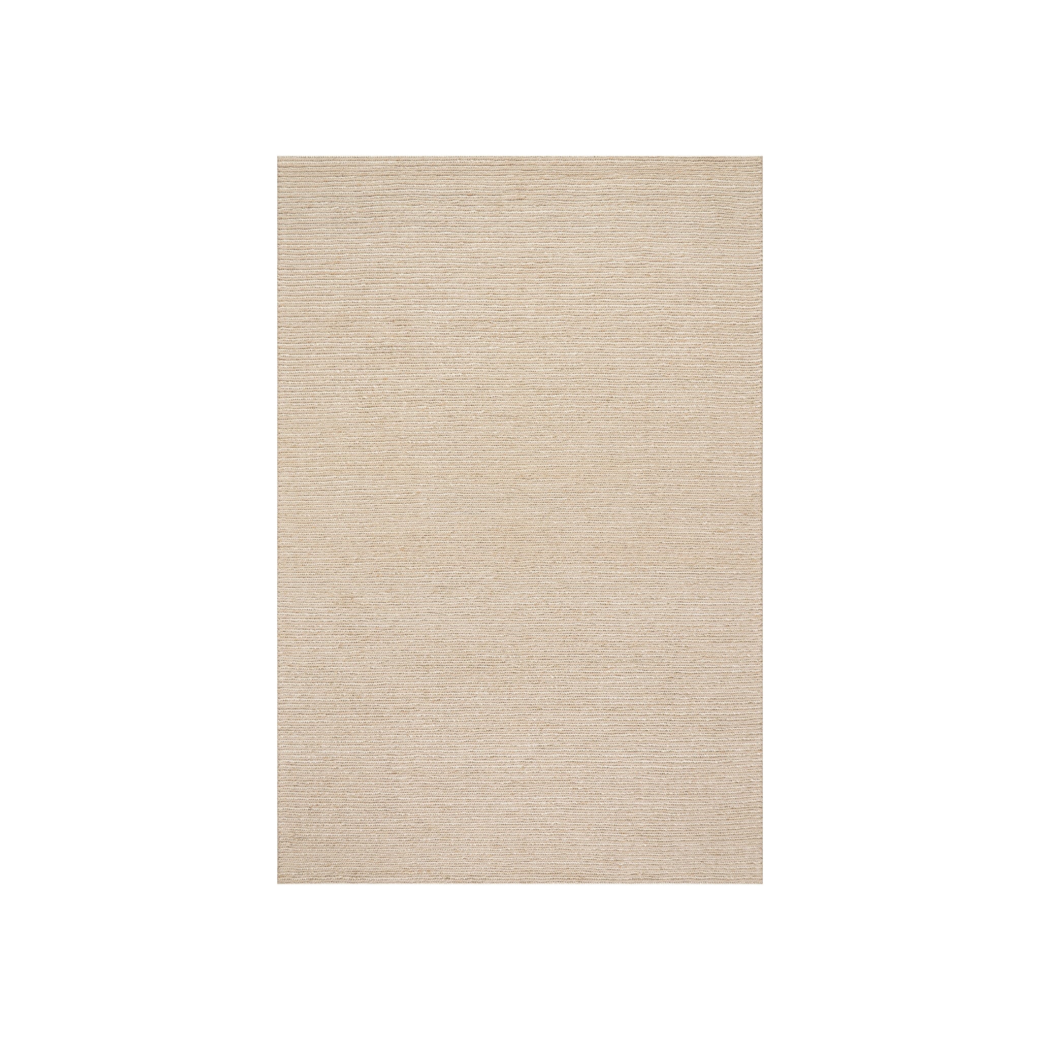 Hades Soumak Jute Rug RUGS - jute Dash & Albert Ivory 2' x 3'