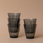 Short Grey Picardie Glass Tumbler glass tumbler Inter Continental Mercantile