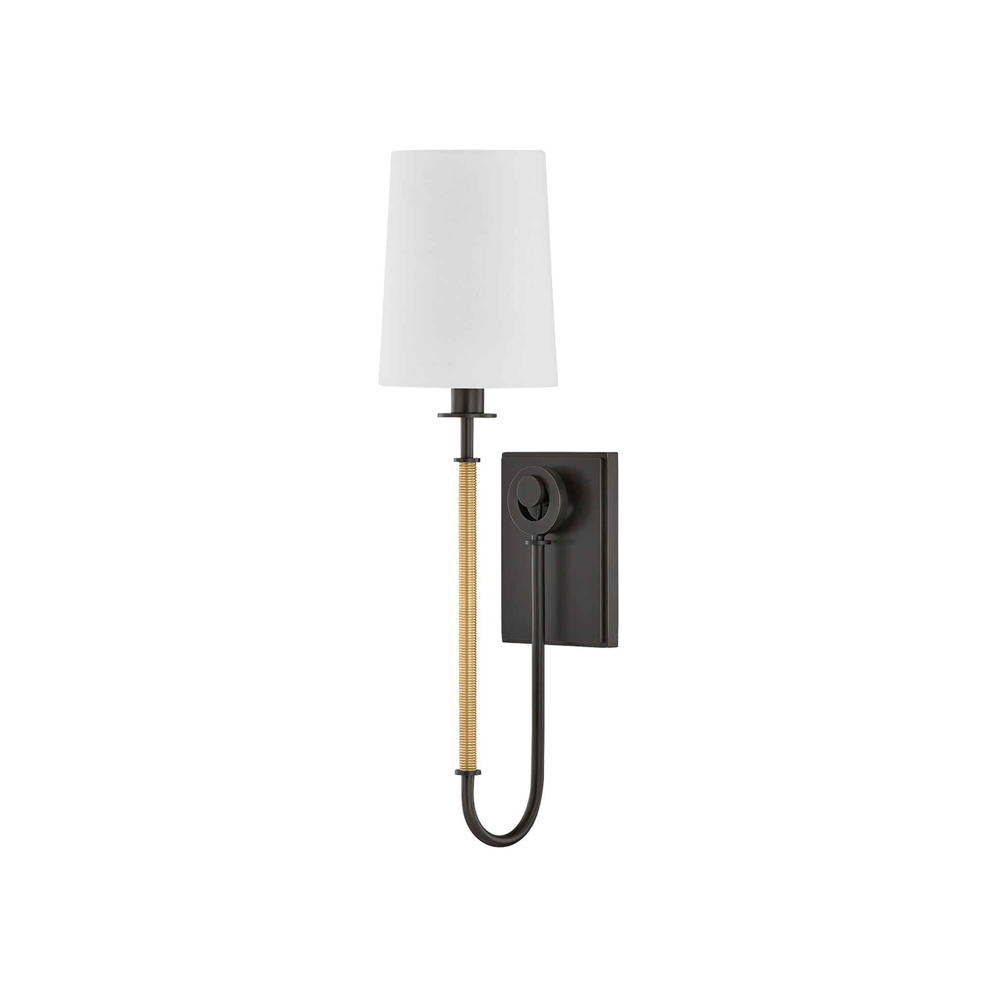 Glenmont Wall Sconce, Aged Brass/ Distressed Bronze Small