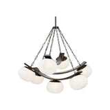 Duxbury Chandelier LIGHTING - chandelier Hudson Valley Lighting Distressed Bronze Large
