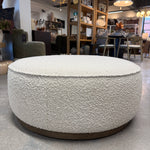 IN STORE - Sinclair Large Round Ottoman FURNITURE - in store Four Hands