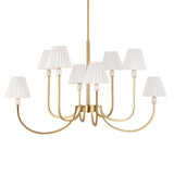Penny 8 Light Chandelier LIGHTING - Chandelier Uttermost