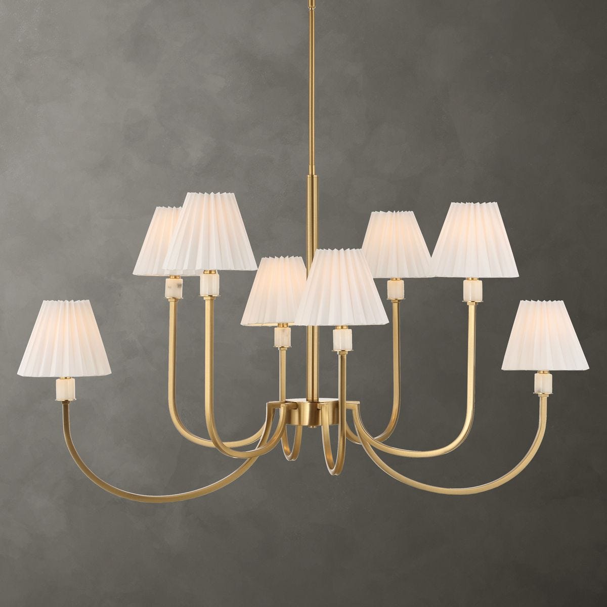 Penny 8 Light Chandelier LIGHTING - Chandelier Uttermost