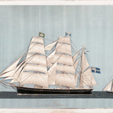 "Clipper Ship - Jacob" Framed Art Print