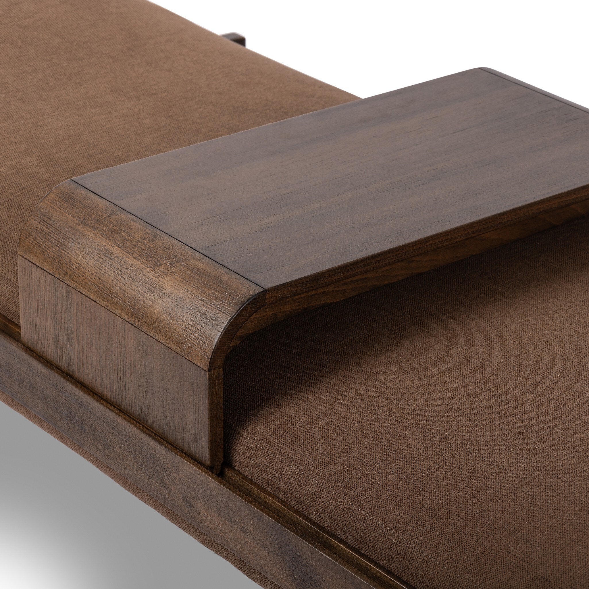 Fawkes Bench FURNITURE - benches Four Hands