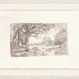 "Landscape Sketch I C.1892 " Framed Art Print ARTWORK - framed print Celadon Art