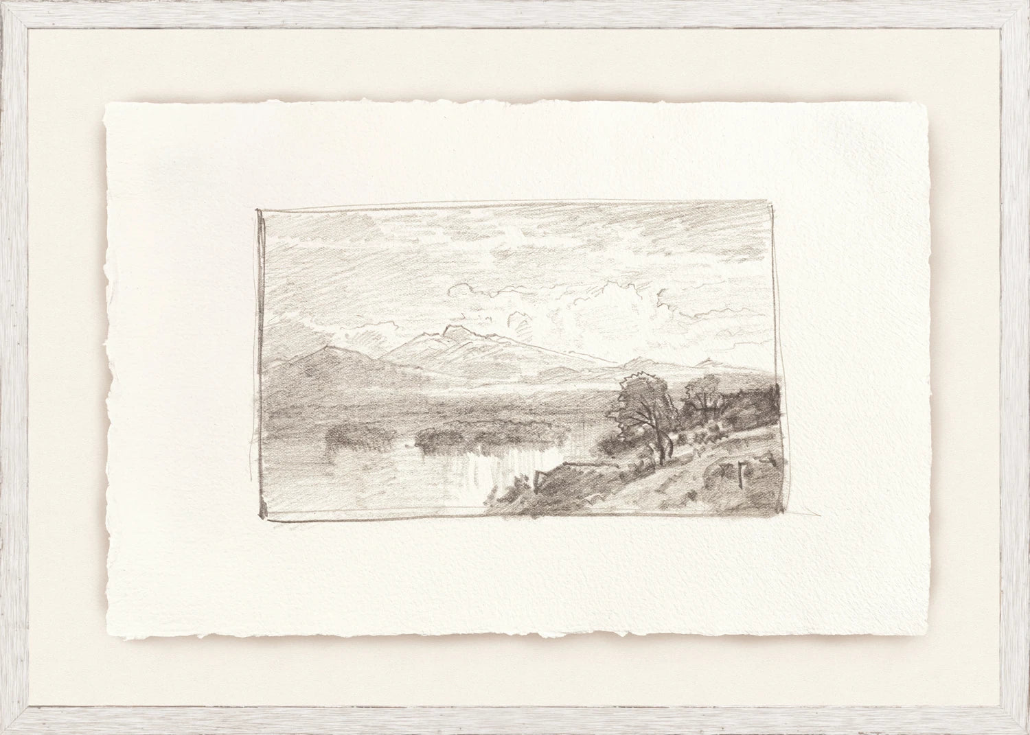 "Landscape Sketch II C.1892 " Framed Art Print ARTWORK - framed print Celadon Art