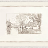 "Landscape Sketch III C.1892 " Framed Art Print ARTWORK - framed print Celadon Art