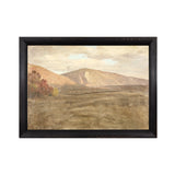 "Hudson River School - Mount Katahdin 1870" Framed Art Print ARTWORK - framed print Celadon Art Small Canvas On Board Black