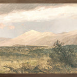 "Hudson River School - Catskills at Sunset 1870" Framed Art Print ARTWORK - framed print Celadon Art Large Canvas On Board Dark Wood