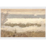 "Hudson River School - Clouds from the Catskills 1870" Framed Art Print ARTWORK - framed print Celadon Art Medium Canvas On Board White