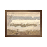 "Hudson River School - Clouds from the Catskills 1870" Framed Art Print ARTWORK - framed print Celadon Art Small Canvas On Board Dark Wood