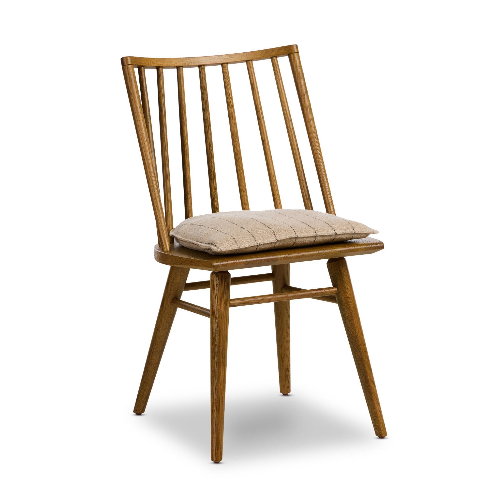 Lewis Windsor Chair with Cushion FURNITURE - dining chair Four Hands Sand