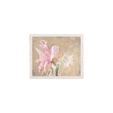 "Orchid - Raw Canvas" Framed Art Print ARTWORK - framed print Celadon Art Small Canvas On Board