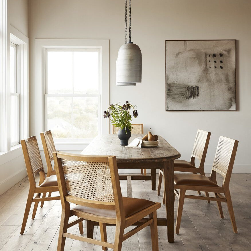 Alfie Dining Table 9 - a - FURNITURE - dining tables Four Hands