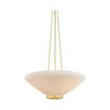 Awosting Pendant LIGHTING - Pendant Hudson Valley Lighting Aged Brass Medium