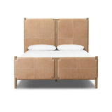 Salado Bed FURNITURE - bed Four Hands Queen Palermo Nude