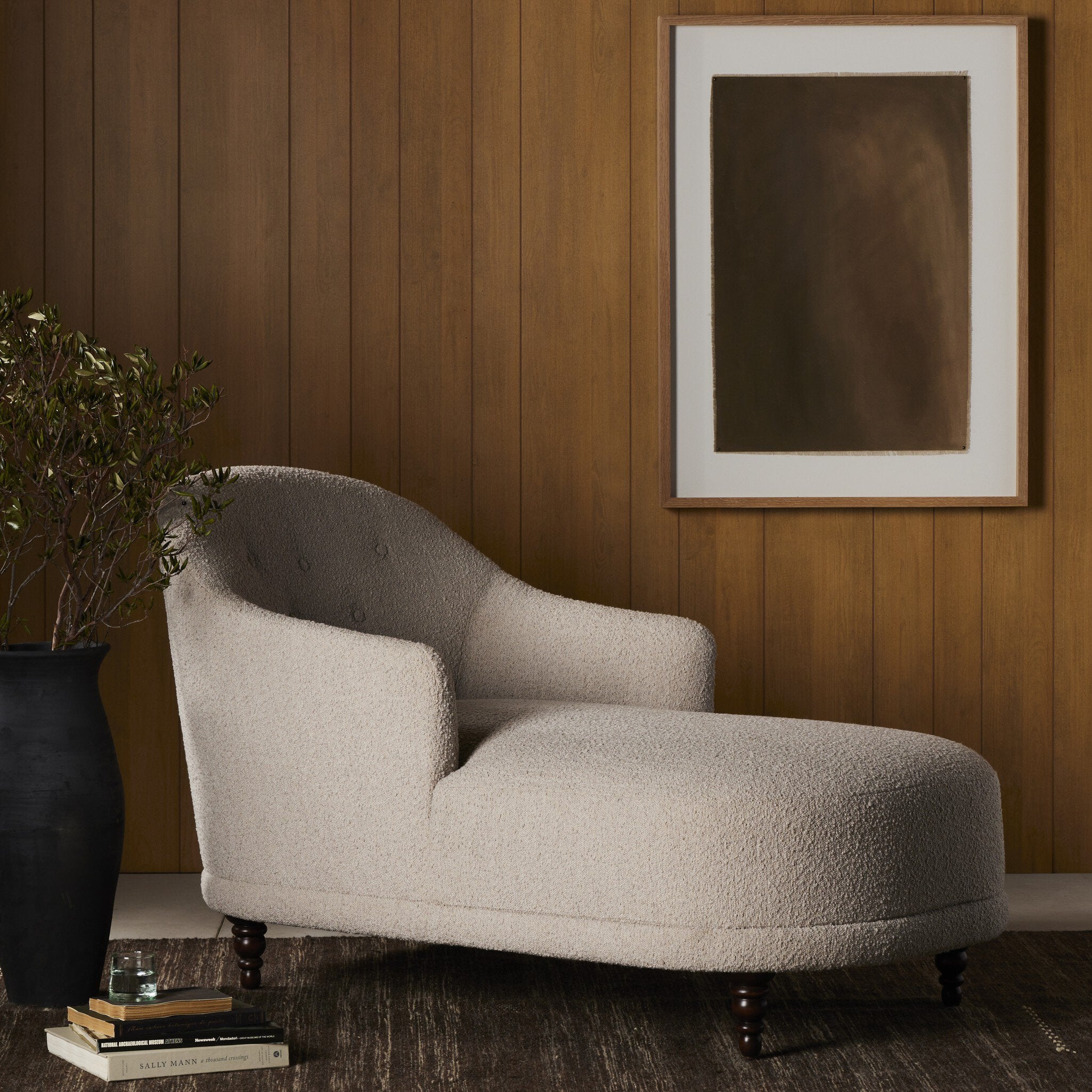 Marnie Chaise Lounge FURNITURE - chaise Four Hands