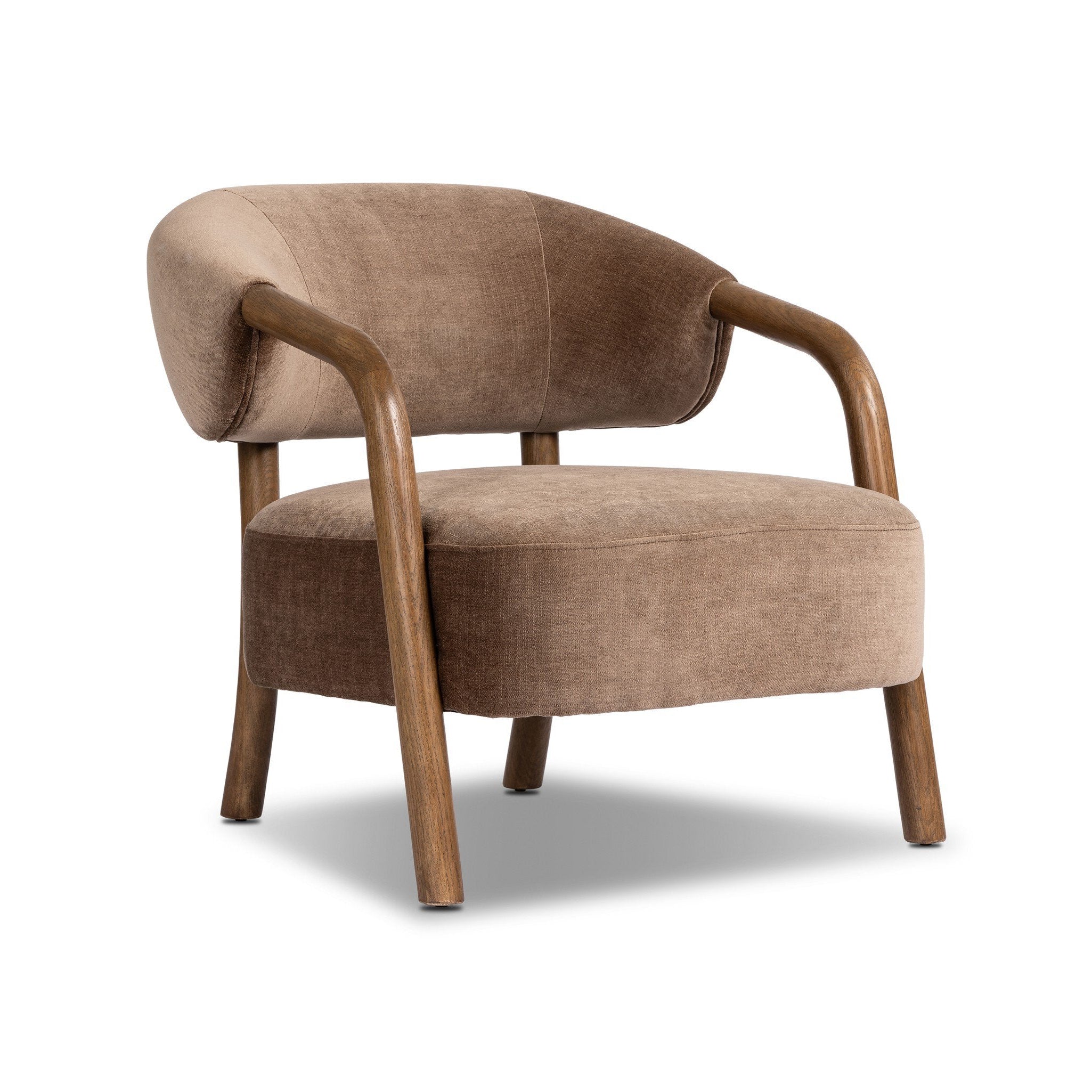 Brodie Chair FURNITURE - chairs Four Hands Altair Mushroom