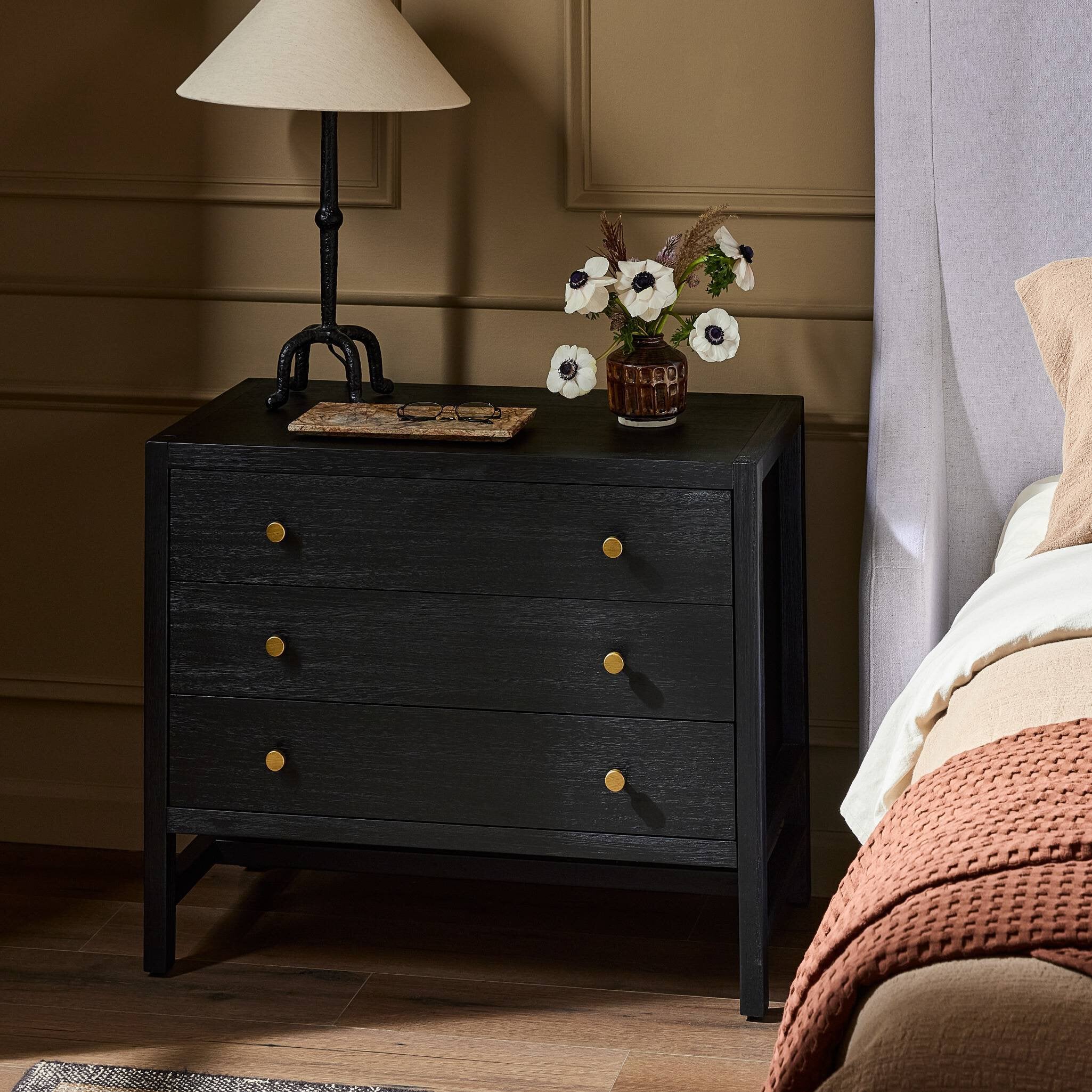 Sullivan Nightstand FURNITURE - nightstand Four Hands