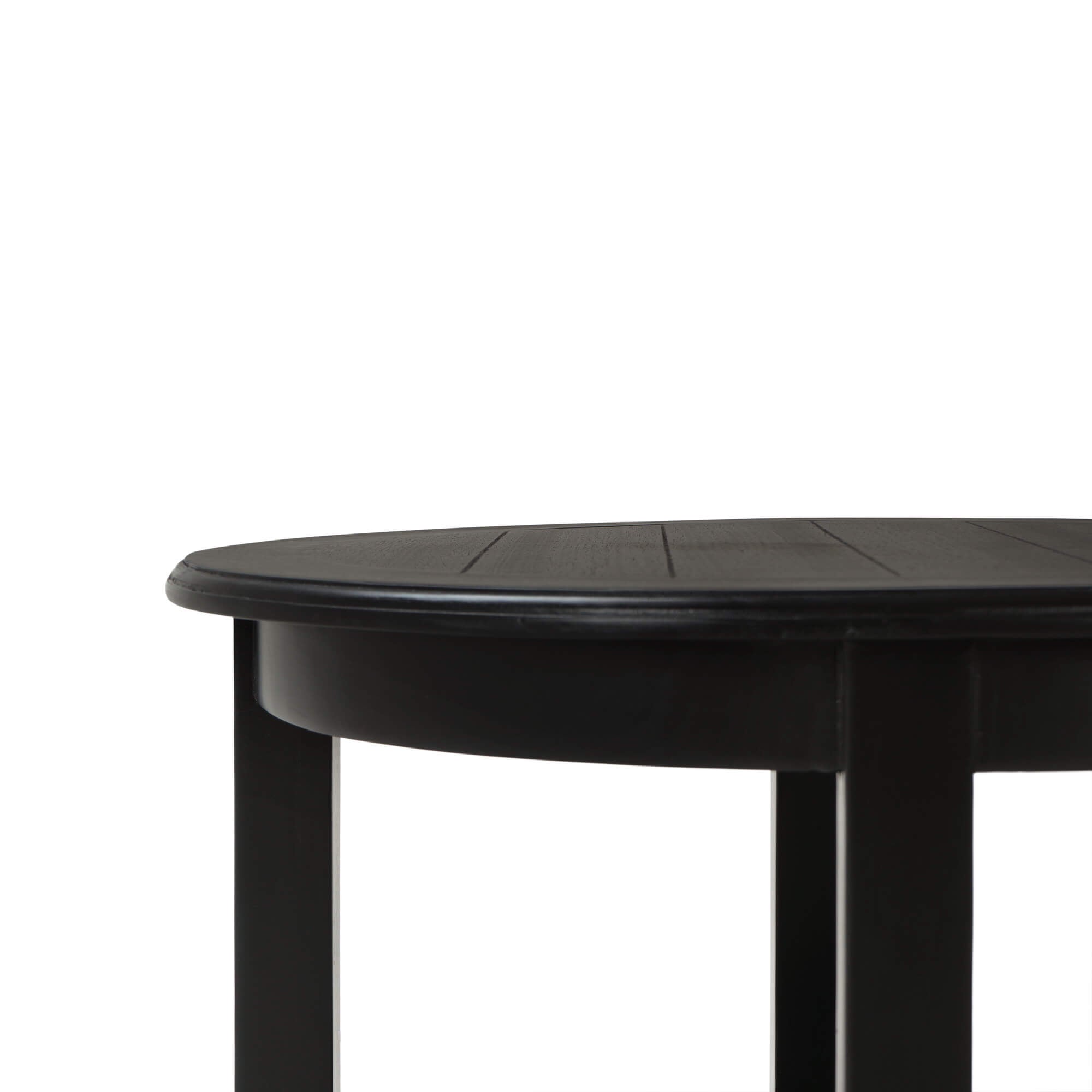 Luna Round 3 Tier Side Table FURNITURE - side table Bramble