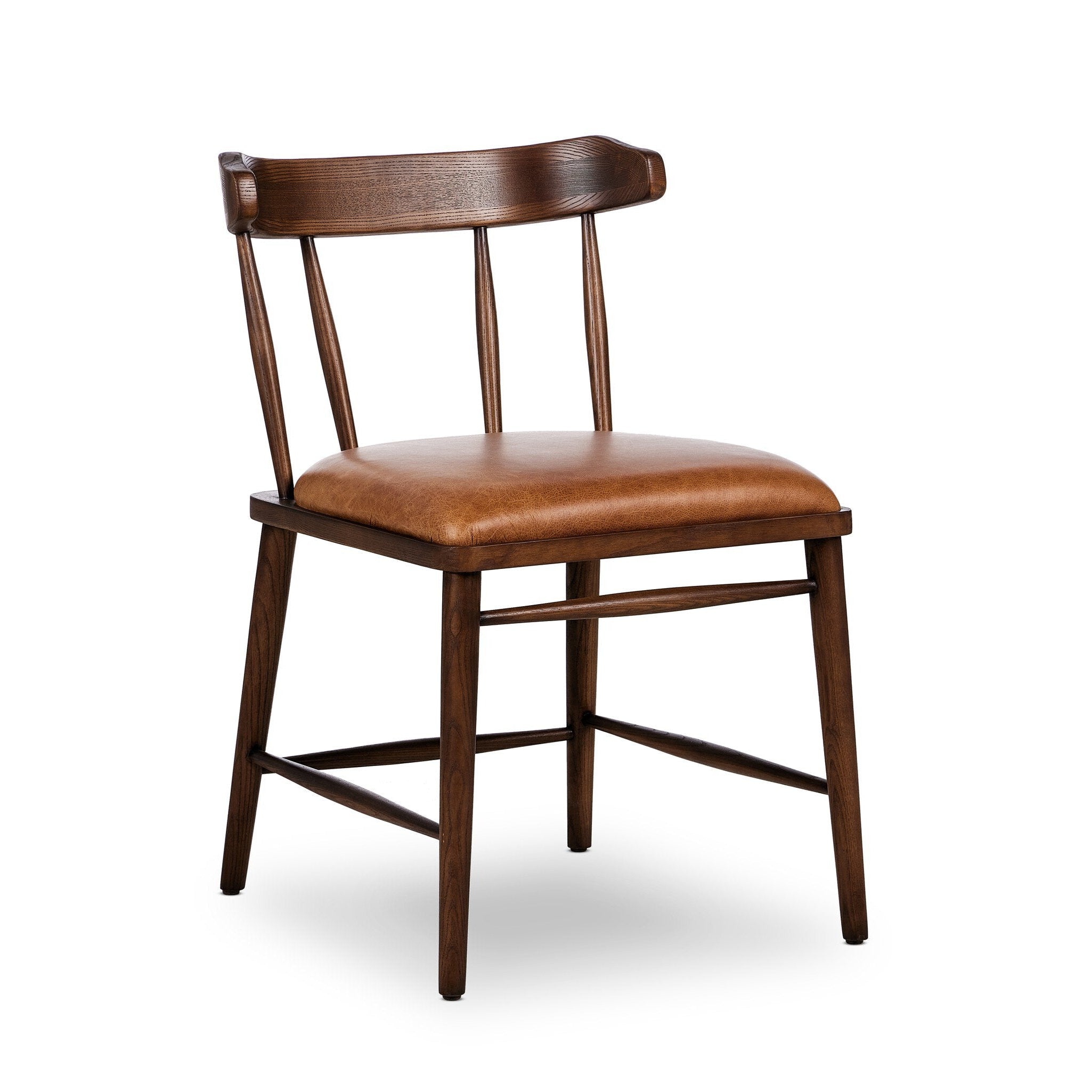 Colter Dining Chair FURNITURE -dining chair Four Hands Chaps Saddle