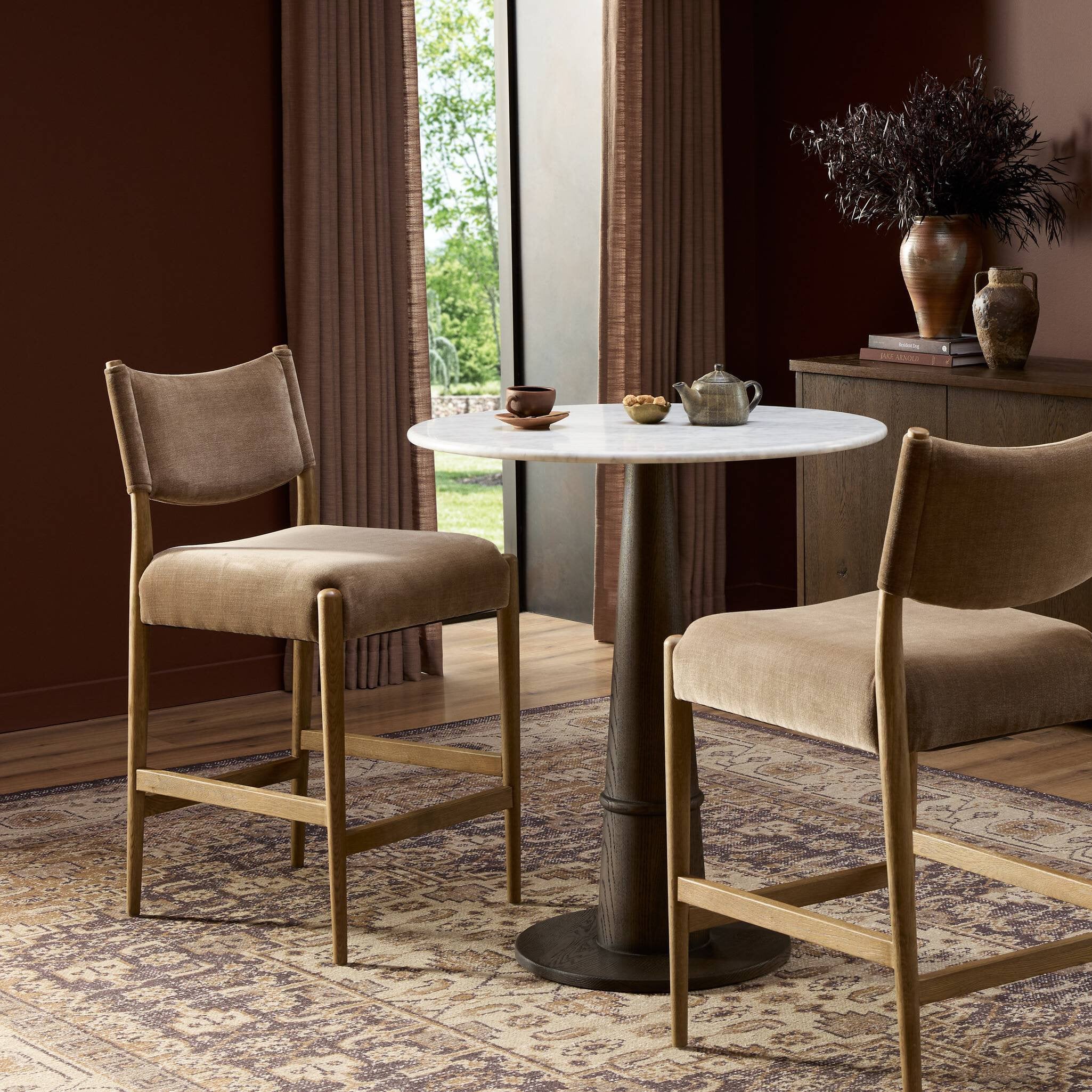 Jayla Counter Stool FURNITURE - bar/counter stool Four Hands