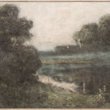 "Summer Pond C.1891" Framed Art Print ARTWORK - framed print Celadon Art Large Framed Canvas