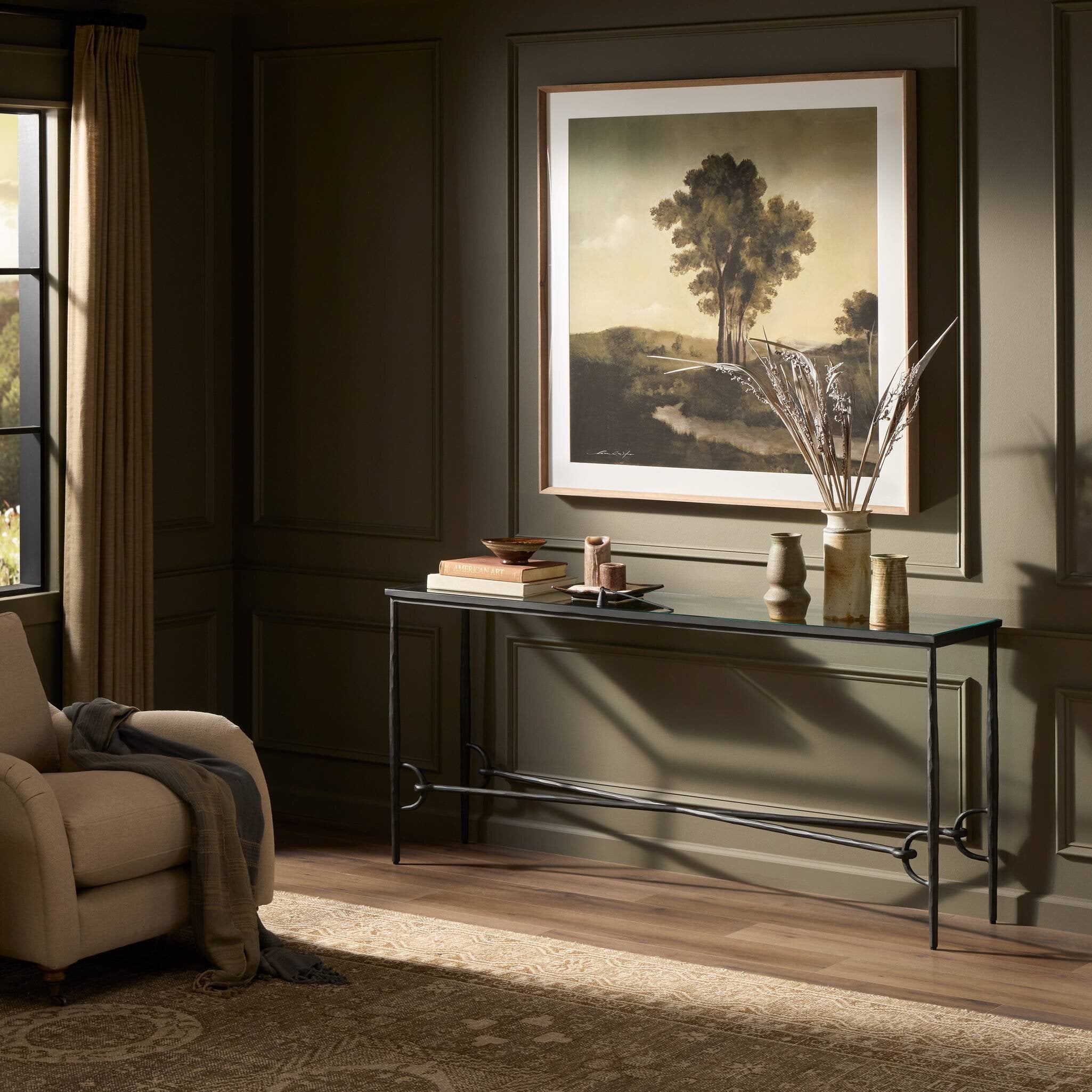 Babylon Console Table FURNITURE - console table Four Hands