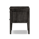 Bush Nightstand - Distressed Black FURNITURE - nightstands Four Hands