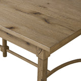 FLOOR MODEL - Edison Desk - Worn Oak FURNITURE - floor model Four Hands