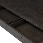 Edison Desk - Smoked Black Veneer Desks Four Hands