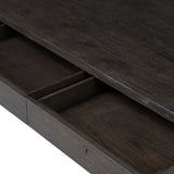 Edison Desk - Smoked Black Veneer Desks Four Hands