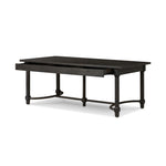 Edison Desk - Smoked Black Veneer Desks Four Hands