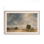 "Blue Splendor" by Aileen Fitzgerald ARTWORK - framed print Four Hands