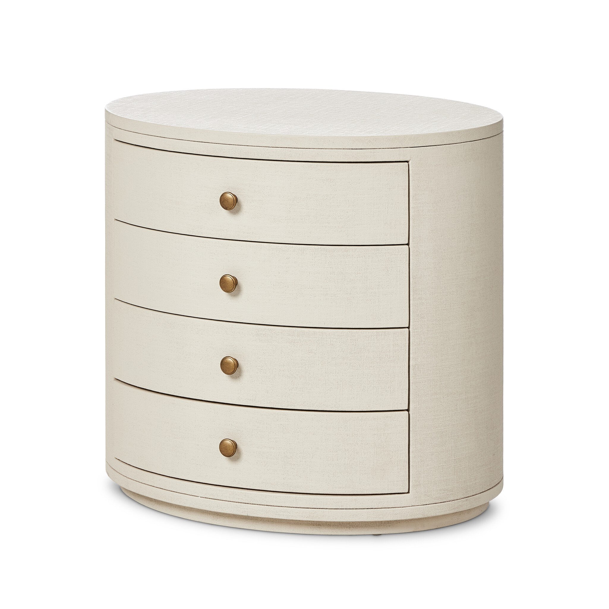 Amelia Oval Nightstand - Rug & Weave