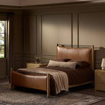 Dina Bed FURNITURE - beds Four Hands