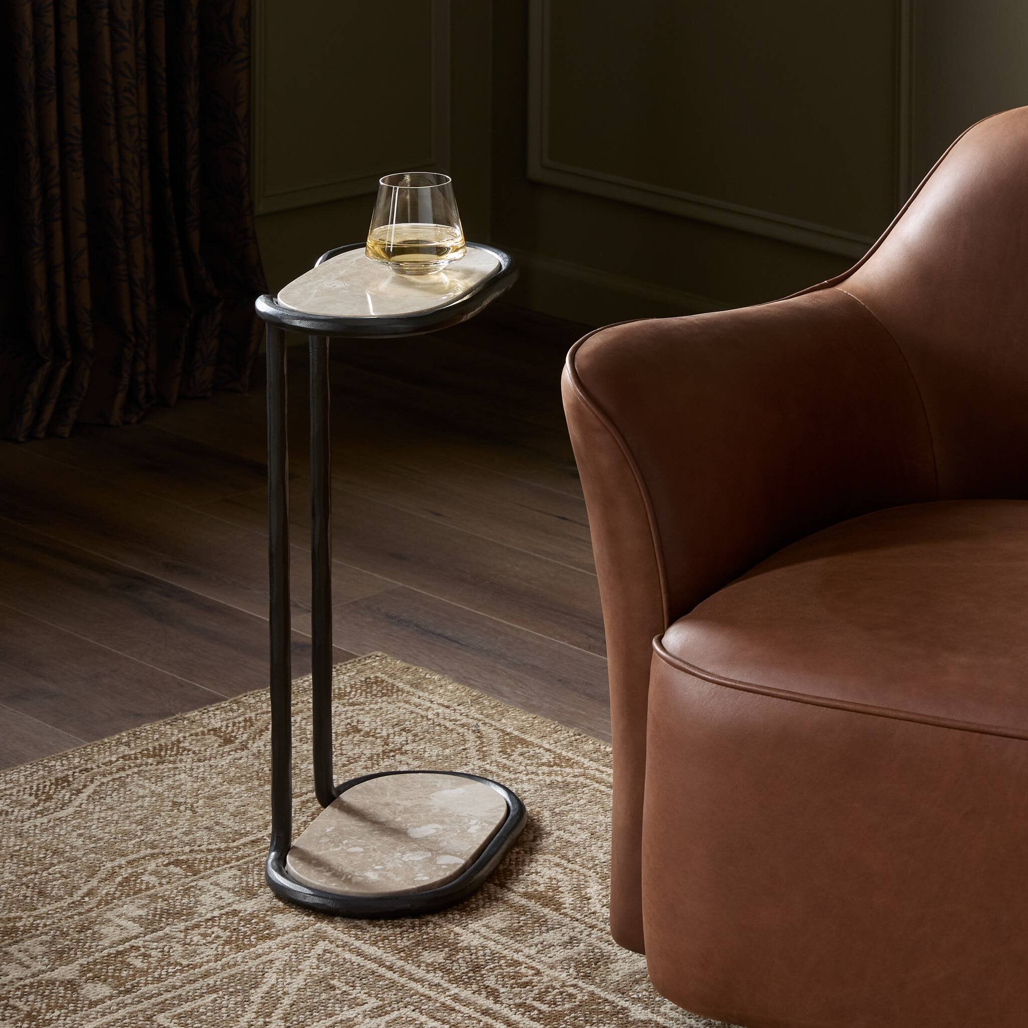 Niccola End Table FURNITURE - end table Four Hands