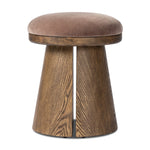 Bea Accent Stool FURNITURE - ottoman Four Hands Monte Mushroom